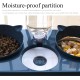 Cat Bowl with Water Dispenser, 3-in-1 Cat Bowl Feeding Bowl for Cats, Double Bowl Separation of Dry and Wet Food, Inclined Feeding Bowl, Cat Feeding Bowl, Automatic, with 2 Finger Toothbrushes (Blue) Cat Bowl with Water Dispenser, 3-in-1 Cat Bowl Feeding Bowl for Cats, Double Bowl Separation of Dry and Wet Food, Inclined Feeding Bowl, Cat Feeding Bowl, Automatic, with 2 Finger Toothbrushes (Blue)