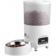 Cat Feeder Automatic Programmable Timer Cat Feeder Automatic Pet Dispenser 3L Stainless Steel 1-9 Meals a Day White Cat Feeder Automatic Programmable Timer Cat Feeder Automatic Pet Dispenser 3L Stainless Steel 1-9 Meals a Day White