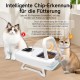 Cat Feeder, Microchip Pet Feeder with RFID Collar Tag, Detects 134.2 kHz 15-Digit Pet Chip ID, Prevents Food Theft, Suitable for Wet and Dry Food Cat Feeder, Microchip Pet Feeder with RFID Collar Tag, Detects 134.2 kHz 15-Digit Pet Chip ID, Prevents Food Theft, Suitable for Wet and Dry Food