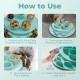 Cat Food Mat to Slow Eating, Promotes Healthy Digestion and Avoids Vomiting, Suitable for Dry and Wet Food, Freezable for Extra Activity Cat Food Mat to Slow Eating, Promotes Healthy Digestion and Avoids Vomiting, Suitable for Dry and Wet Food, Freezable for Extra Activity