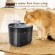 Cat Fountain, Drinking Fountain for Cats, 2.2 L, Super Silent Cat Drinking Fountain, Indoor Cat Fountain for Cats - for Multiple Pets - Black Cat Fountain, Drinking Fountain for Cats, 2.2 L, Super Silent Cat Drinking Fountain, Indoor Cat Fountain for Cats - for Multiple Pets - Black