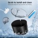 Cat Fountain, Drinking Fountain for Cats, 2.2 L, Super Silent Cat Drinking Fountain, Indoor Cat Fountain for Cats - for Multiple Pets - Black Cat Fountain, Drinking Fountain for Cats, 2.2 L, Super Silent Cat Drinking Fountain, Indoor Cat Fountain for Cats - for Multiple Pets - Black