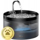 Cat Fountain, GIOTOHUN Super Silent Drinking Fountain for Cats, 64 oz Cat Fountain for Cats, LED Light, Activated Carbon Filter, Intelligent Pump, Transparent Water Tank, Two Water Flow Patterns Cat Fountain, GIOTOHUN Super Silent Drinking Fountain for Cats, 64 oz Cat Fountain for Cats, LED Light, Activated Carbon Filter, Intelligent Pump, Transparent Water Tank, Two Water Flow Patterns