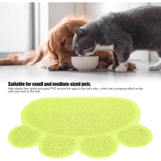 Cat Litter Mat, Waterproof Urine Proof Cat Litter Trapper Mat, Feeding Bowl, Placemat, Cat Litter Catcher, Cat Litter Catcher (Claw Shape) Cat Litter Mat, Waterproof Urine Proof Cat Litter Trapper Mat, Feeding Bowl, Placemat, Cat Litter Catcher, Cat Litter Catcher (Claw Shape)