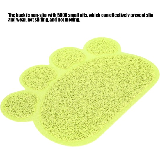 Cat Litter Mat, Waterproof Urine Proof Cat Litter Trapper Mat, Feeding Bowl, Placemat, Cat Litter Catcher, Cat Litter Catcher (Claw Shape) Cat Litter Mat, Waterproof Urine Proof Cat Litter Trapper Mat, Feeding Bowl, Placemat, Cat Litter Catcher, Cat Litter Catcher (Claw Shape)
