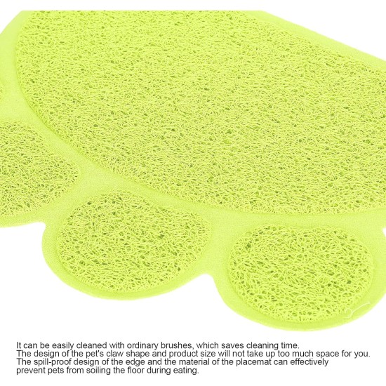 Cat Litter Mat, Waterproof Urine Proof Cat Litter Trapper Mat, Feeding Bowl, Placemat, Cat Litter Catcher, Cat Litter Catcher (Claw Shape) Cat Litter Mat, Waterproof Urine Proof Cat Litter Trapper Mat, Feeding Bowl, Placemat, Cat Litter Catcher, Cat Litter Catcher (Claw Shape)
