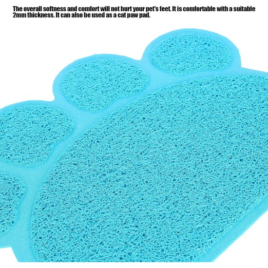 Cat Litter Mat, Waterproof Urine Proof Cat Litter Trapper Mat, Feeding Bowl, Placemat, Cat Litter Catcher, Cat Litter Catcher (Claw Shape) Cat Litter Mat, Waterproof Urine Proof Cat Litter Trapper Mat, Feeding Bowl, Placemat, Cat Litter Catcher, Cat Litter Catcher (Claw Shape)