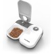 Cat Mate C200 2 Meal Automatic Feeder with Timer and Ice Pack for Cats and Small Dogs for Wet and Dry Food, White Cat Mate C200 2 Meal Automatic Feeder with Timer and Ice Pack for Cats and Small Dogs for Wet and Dry Food, White