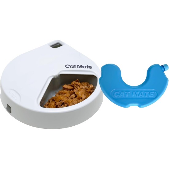 Cat Mate C300 Automatic 3 Meal Feeder, with Digital Timer for Cats and Small Dogs Cat Mate C300 Automatic 3 Meal Feeder, with Digital Timer for Cats and Small Dogs