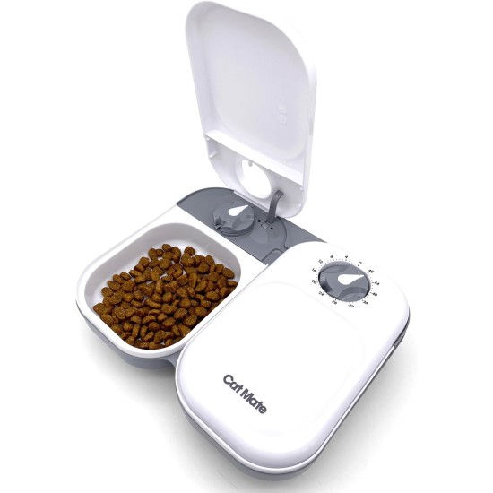 Cat Mate C300 Automatic 3 Meal Feeder, with Digital Timer for Cats and Small Dogs Cat Mate C300 Automatic 3 Meal Feeder, with Digital Timer for Cats and Small Dogs