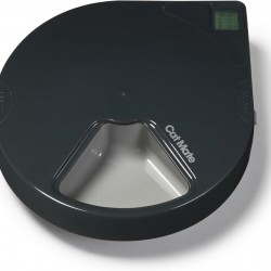 Cat Mate C500 Automatic Feeder with 5 Bowls - Digital Timer for Cats and Small Dogs, Wet or Dry Food, Includes 2 Ice Packs, 5 Meals up to 330 g each, Grey Cat Mate C500 Automatic Feeder with 5 Bowls - Digital Timer for Cats and Small Dogs, Wet or Dry Food, Includes 2 Ice Packs, 5 Meals up to 330 g each, Grey