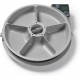 Cat Mate C500 Automatic Feeder with 5 Bowls - Digital Timer for Cats and Small Dogs, Wet or Dry Food, Includes 2 Ice Packs, 5 Meals up to 330 g each, Grey Cat Mate C500 Automatic Feeder with 5 Bowls - Digital Timer for Cats and Small Dogs, Wet or Dry Food, Includes 2 Ice Packs, 5 Meals up to 330 g each, Grey