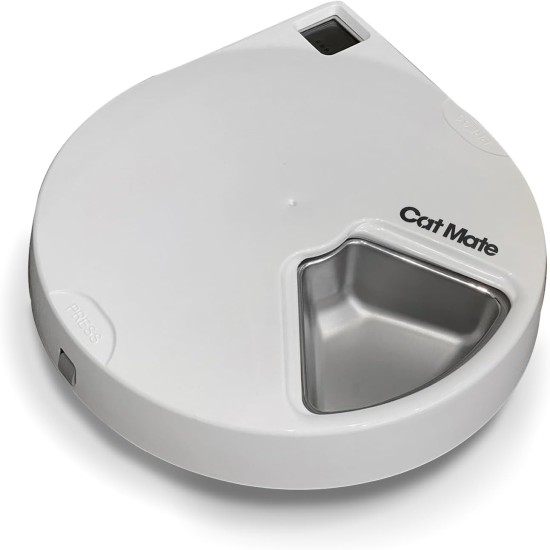 Cat Mate Stainless Steel Inserts x 5 for Automatic Five Meal Feeders (Bowls Only) Cat Mate Stainless Steel Inserts x 5 for Automatic Five Meal Feeders (Bowls Only)
