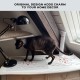 Cat Serving Mat Silicone Waterproof and Non-Slip Ideal for Cat Bowls 18" x 13" Grey Cat Serving Mat Silicone Waterproof and Non-Slip Ideal for Cat Bowls 18" x 13" Grey