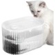 Cat Water Fountain, Pet Electric Automatic, Ultra Quiet Cat Fountain for Indoor Use, Cat Healthy Drinking Fountain for Small to Medium Dogs, Cats (Transparent, 1.5 L) Cat Water Fountain, Pet Electric Automatic, Ultra Quiet Cat Fountain for Indoor Use, Cat Healthy Drinking Fountain for Small to Medium Dogs, Cats (Transparent, 1.5 L)