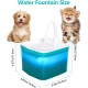 Cat Water Fountain, Pet Electric Automatic, Ultra Quiet Cat Fountain for Indoor Use, Cat Healthy Drinking Fountain for Small to Medium Dogs, Cats (Transparent, 1.5 L) Cat Water Fountain, Pet Electric Automatic, Ultra Quiet Cat Fountain for Indoor Use, Cat Healthy Drinking Fountain for Small to Medium Dogs, Cats (Transparent, 1.5 L)