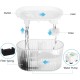 Cat Water Fountain, Pet Electric Automatic, Ultra Quiet Cat Fountain for Indoor Use, Cat Healthy Drinking Fountain for Small to Medium Dogs, Cats (Transparent, 1.5 L) Cat Water Fountain, Pet Electric Automatic, Ultra Quiet Cat Fountain for Indoor Use, Cat Healthy Drinking Fountain for Small to Medium Dogs, Cats (Transparent, 1.5 L)