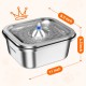 Cat Water Fountain Stainless Steel: 4 L/3.968.9 g Pet Fountain Water Bowl Indoor, Automatic Dog Drinking Dispenser, Cat Feeding Watering Supplies, Metal Kitty Waterer Fountain, 6 Replacement Filters Cat Water Fountain Stainless Steel: 4 L/3.968.9 g Pet Fountain Water Bowl Indoor, Automatic Dog Drinking Dispenser, Cat Feeding Watering Supplies, Metal Kitty Waterer Fountain, 6 Replacement Filters