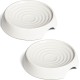 CatGuru Cat Bowls, Whiskers, Stress Free Cat Food Bowl, Relieves Whiskers Fatigue, Wide Cat Bowl, Flat Cat Bowl, Cat Feeding & Watering Supplies (Set of 2) Stainless Steel CatGuru Cat Bowls, Whiskers, Stress Free Cat Food Bowl, Relieves Whiskers Fatigue, Wide Cat Bowl, Flat Cat Bowl, Cat Feeding & Watering Supplies (Set of 2) Stainless Steel