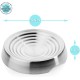 CatGuru Cat Bowls, Whiskers, Stress Free Cat Food Bowl, Relieves Whiskers Fatigue, Wide Cat Bowl, Flat Cat Bowl, Cat Feeding & Watering Supplies (Set of 2) Stainless Steel CatGuru Cat Bowls, Whiskers, Stress Free Cat Food Bowl, Relieves Whiskers Fatigue, Wide Cat Bowl, Flat Cat Bowl, Cat Feeding & Watering Supplies (Set of 2) Stainless Steel