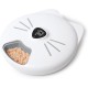 Catit - PIXI Smart 6 Meal Wet Feeder, White