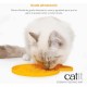 Catit Creamy Fish Shaped Treat Mat for Cats Catit Creamy Fish Shaped Treat Mat for Cats