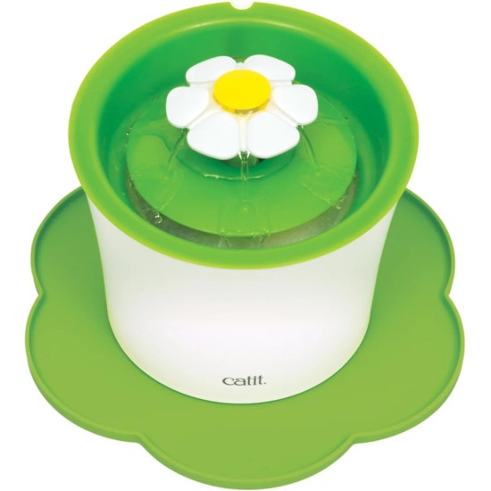 Catit Flower Placemat, Medium, Grey Catit Flower Placemat, Medium, Grey
