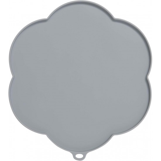 Catit Flower Placemat, Medium, Grey Catit Flower Placemat, Medium, Grey