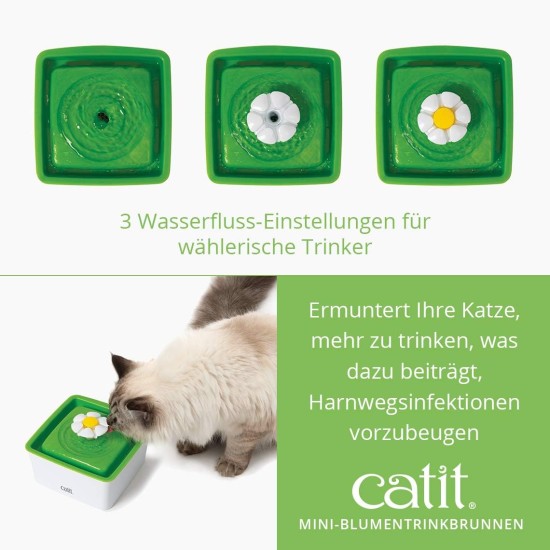 Catit Mini Flower Fountain For Kittens Catit Mini Flower Fountain For Kittens
