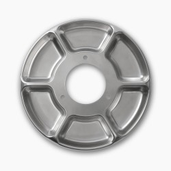 Catit PIXI 6 Servings Stainless Steel Food Bowl Tray 6 Servings Catit PIXI 6 Servings Stainless Steel Food Bowl Tray 6 Servings