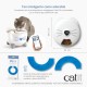 Catit PIXI 6 Servings Stainless Steel Food Bowl Tray 6 Servings Catit PIXI 6 Servings Stainless Steel Food Bowl Tray 6 Servings