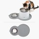 Catit Peanut Placemat, Medium, Grey Catit Peanut Placemat, Medium, Grey