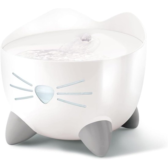 Catit Pixi Drinking Fountain for Cats, 2.5 L, White, Pack of 1 Catit Pixi Drinking Fountain for Cats, 2.5 L, White, Pack of 1