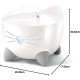 Catit Pixi Drinking Fountain for Cats, 2.5 L, White, Pack of 1 Catit Pixi Drinking Fountain for Cats, 2.5 L, White, Pack of 1