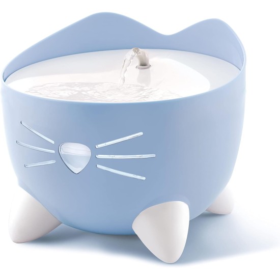 Catit Pixi Drinking Fountain for Cats, 2.5 L, White, Pack of 1 Catit Pixi Drinking Fountain for Cats, 2.5 L, White, Pack of 1