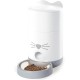 Catit Pixi Smart Cat Feeder, App Control, Suitable for 1.2 kg, White, Grey Catit Pixi Smart Cat Feeder, App Control, Suitable for 1.2 kg, White, Grey
