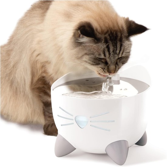 Catit Pixi Smart Drinking Fountain for Cats, Control via App, 2L Water Reservoir Catit Pixi Smart Drinking Fountain for Cats, Control via App, 2L Water Reservoir