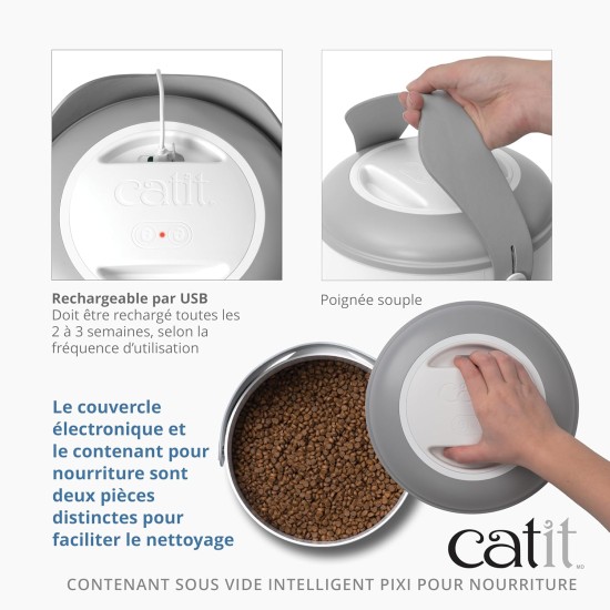 Catit Pixi Smart Vacuum Food Container Food Storage Container Catit Pixi Smart Vacuum Food Container Food Storage Container