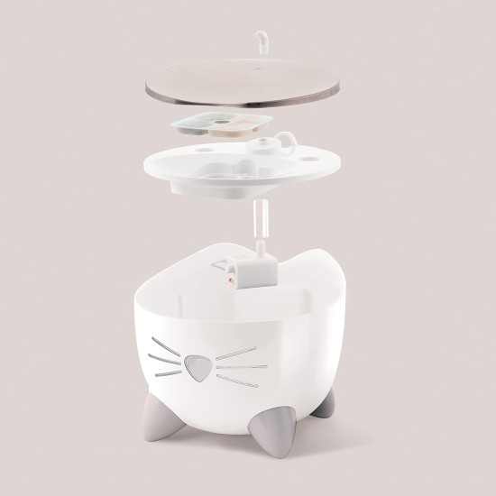 Catit Pixi Stainless Steel Cat Water Fountain Catit Pixi Stainless Steel Cat Water Fountain