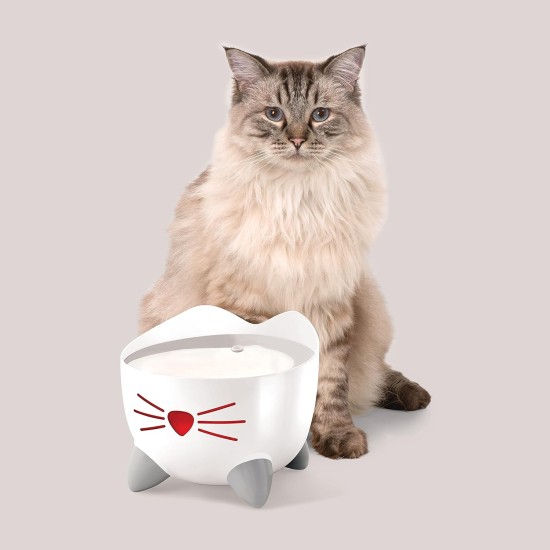 Catit Pixi Stainless Steel Cat Water Fountain Catit Pixi Stainless Steel Cat Water Fountain