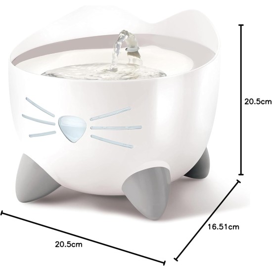 Catit Pixi Stainless Steel Cat Water Fountain Catit Pixi Stainless Steel Cat Water Fountain