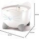 Catit Pixi Stainless Steel Cat Water Fountain Catit Pixi Stainless Steel Cat Water Fountain