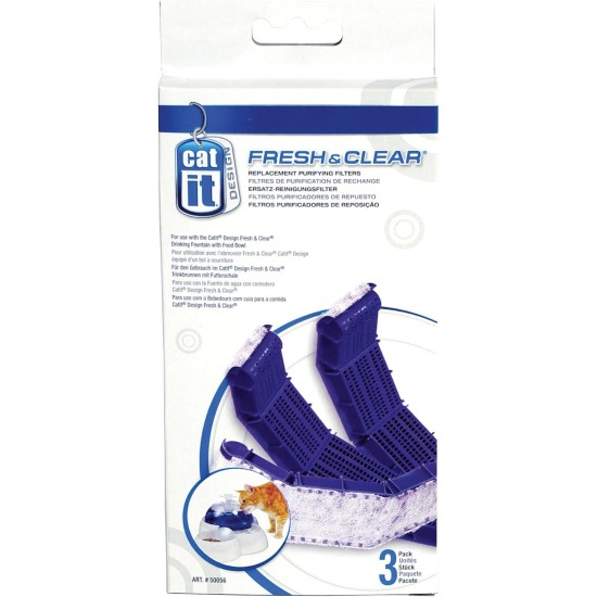 Catit "Fresh & Clear" Replacement Filters - 3 Pack Catit "Fresh & Clear" Replacement Filters - 3 Pack