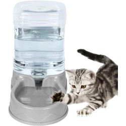 Cats Food Feeder - Self Serve Kobble Bowl System, Large Water Reservoir Kit, Worktop Pet Dispenser Device, Feeding Hydration Kit, Kittens, Puppies, Adults, Pets Meal Time Cats Food Feeder - Self Serve Kobble Bowl System, Large Water Reservoir Kit, Worktop Pet Dispenser Device, Feeding Hydration Kit, Kittens, Puppies, Adults, Pets Meal Time