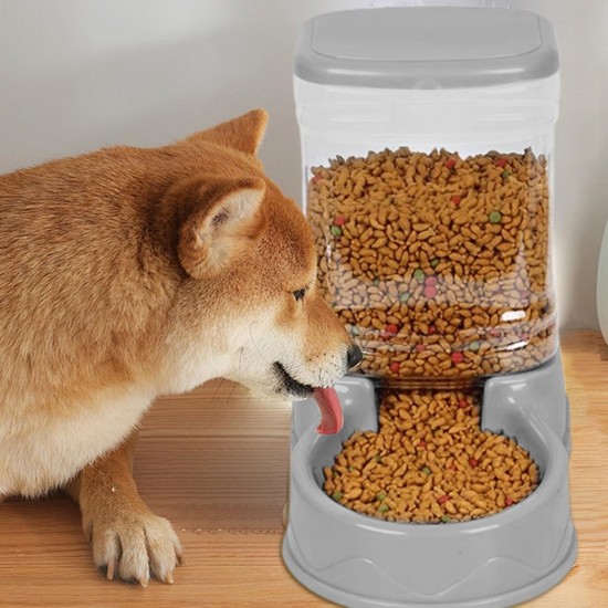Cats Food Feeder - Self Serve Kobble Bowl System, Large Water Reservoir Kit, Worktop Pet Dispenser Device, Feeding Hydration Kit, Kittens, Puppies, Adults, Pets Meal Time Cats Food Feeder - Self Serve Kobble Bowl System, Large Water Reservoir Kit, Worktop Pet Dispenser Device, Feeding Hydration Kit, Kittens, Puppies, Adults, Pets Meal Time