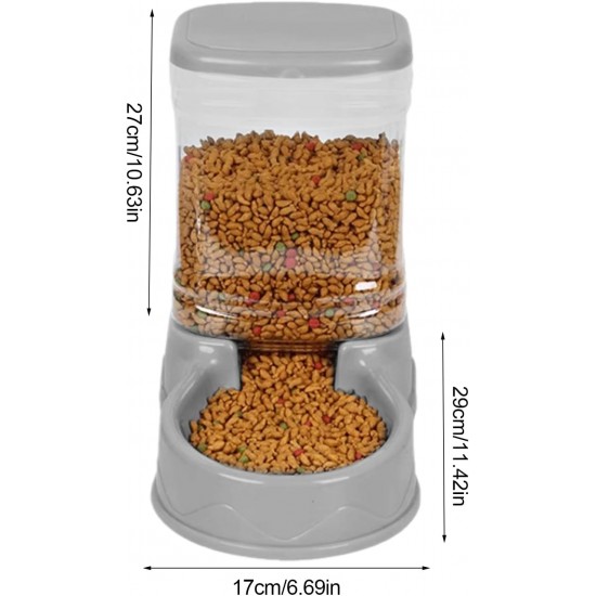 Cats Food Feeder - Self Serve Kobble Bowl System, Large Water Reservoir Kit, Worktop Pet Dispenser Device, Feeding Hydration Kit, Kittens, Puppies, Adults, Pets Meal Time Cats Food Feeder - Self Serve Kobble Bowl System, Large Water Reservoir Kit, Worktop Pet Dispenser Device, Feeding Hydration Kit, Kittens, Puppies, Adults, Pets Meal Time
