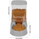 Cats Food Feeder - Self Serve Kobble Bowl System, Large Water Reservoir Kit, Worktop Pet Dispenser Device, Feeding Hydration Kit, Kittens, Puppies, Adults, Pets Meal Time Cats Food Feeder - Self Serve Kobble Bowl System, Large Water Reservoir Kit, Worktop Pet Dispenser Device, Feeding Hydration Kit, Kittens, Puppies, Adults, Pets Meal Time