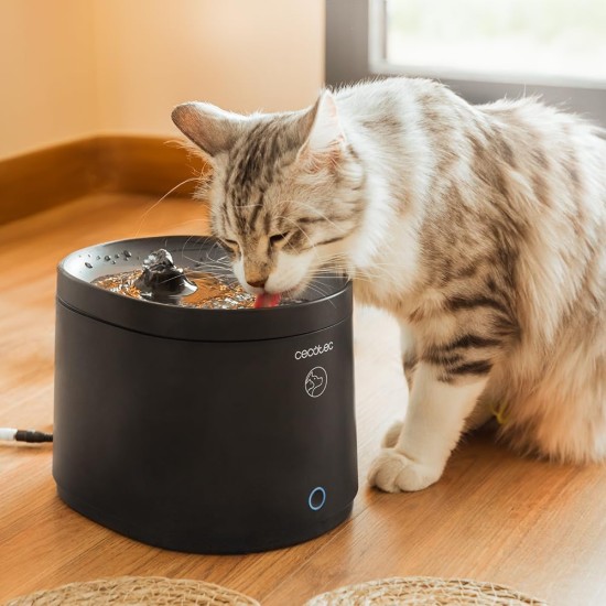 Cecotec Trinkbrunnen Pumba 2500 Refresh Smart, Fassungsvermögen von 2,5L, Hochleistungsfilter, Steuerung über App, Kreislaufsystem, Reinigungs- und Filterwechselerinnerung Cecotec Trinkbrunnen Pumba 2500 Refresh Smart, Fassungsvermögen von 2,5L, Hochleistungsfilter, Steuerung über App, Kreislaufsystem, Reinigungs- und Filterwechselerinnerung
