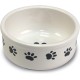 Ceramic Dog Cat Bowl Paw Style Pet Feeder Bowl Ceramic Food Bowl for Dogs Cats 15cm Ceramic Dog Cat Bowl Paw Style Pet Feeder Bowl Ceramic Food Bowl for Dogs Cats 15cm