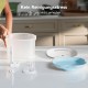 Cheerble Cat Fountain Wireless 2L with MagDrive™ Tech - Pumpless Ultralight Drinking Fountain for Cats with 5000 mAh Battery, Motion Sensor, BPA-Free, Easy to Clean Cat Water Fountain, Elfin E1+ Cheerble Cat Fountain Wireless 2L with MagDrive™ Tech - Pumpless Ultralight Drinking Fountain for Cats with 5000 mAh Battery, Motion Sensor, BPA-Free, Easy to Clean Cat Water Fountain, Elfin E1+